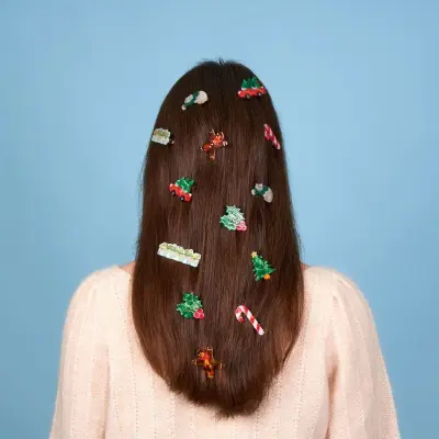 Barrettes Noël Coucou Suzette