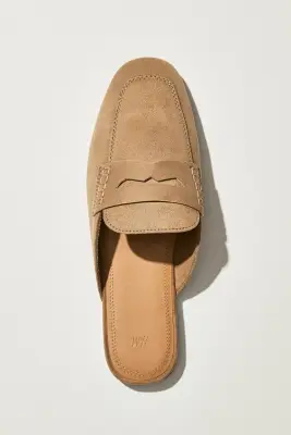 Mules mocassins - Beige