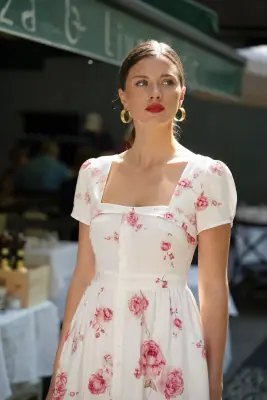 Estelle Button Down Dress