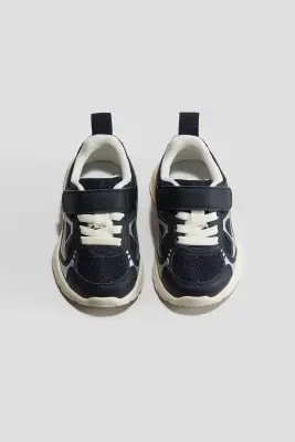 Sneakers - Bleu marine/argenté