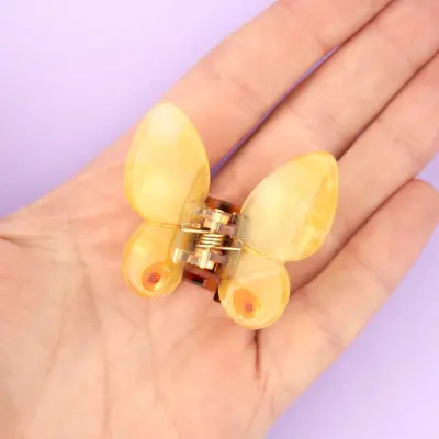 Mini pince à cheveux Papillon jaune Coucou Suzette