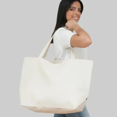 Sac cabas Léon naturel