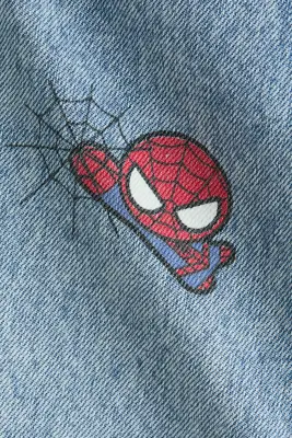 Jean imprimé Regular Fit - Bleu denim clair/Marvel Comics