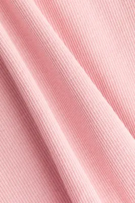 Top à manches longues en jersey - Rose clair