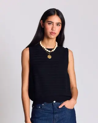 Top Micaelo noir