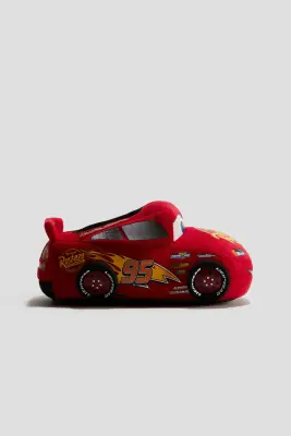 Chaussons souples - Rouge/Cars