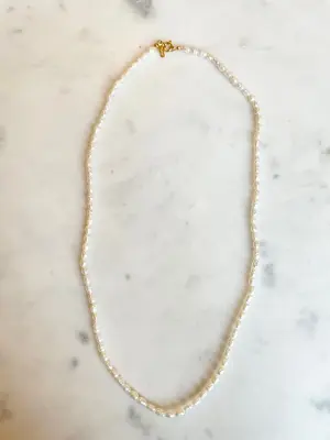 Nouveau ! ALHAJA Collier Lolita Perles