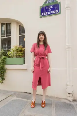 Robe Stevie - vieux rose