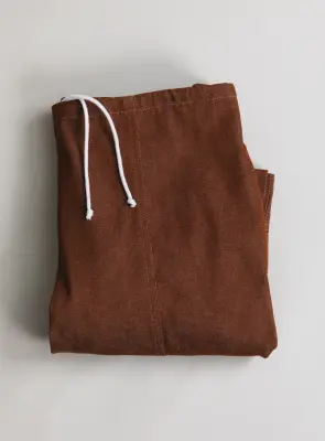 Lines Pants in Tobacco Denim Canvas