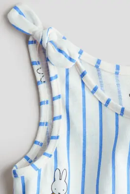 Robe imprimée en coton - Blanc/Miffy