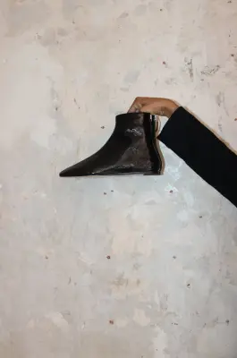Le Monde Béryl – Luna Boot Patent – Black