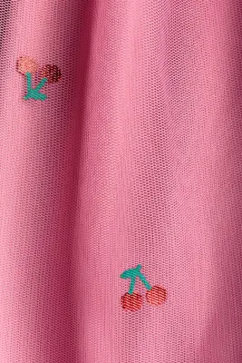 Robe avec motif imprimé et jupe en tulle - Rose/Hello Kitty