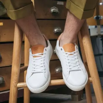 Baskets Abélia Blanc