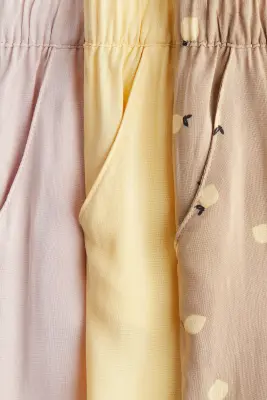 Lot de 3 pantalons jogger - Beige/citrons