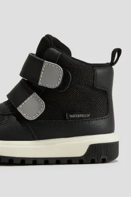Sneakers montantes imperméables - Noir