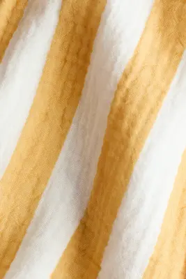 Ensemble 2 pièces - Jaune/rayures blanches