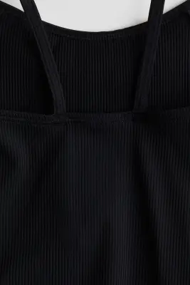 Maillot de bain volanté - Noir