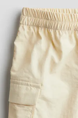 Pantalon jogger cargo - Jaune clair
