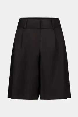 SHORT SATIN À PLIS ELO
