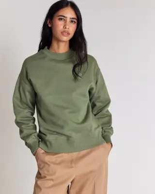 Sweat-shirt Virgile vert