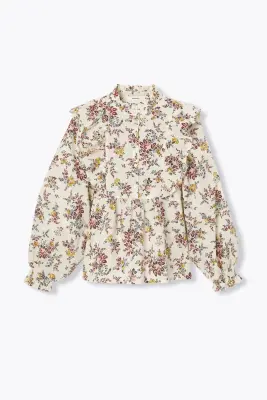 Chemise fleurie Femme