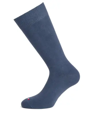 Chaussettes drapeau pointe bleues