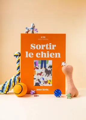 Sortir le chien - Puzzle 1000 pièces