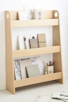 Bibliothèque - Ellipse - Naturel