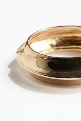 Bracelet jonc épais - Doré