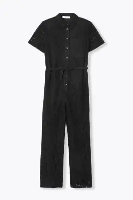 Combi-pantalon en dentelle