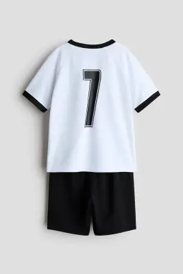 Tenue de football - Blanc/Deutschland