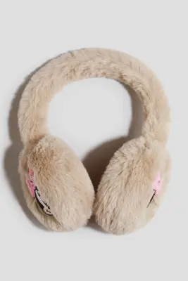 Cache-oreilles à motifs - Beige/Minnie