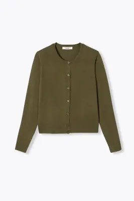 Gilet fin boutonné Femme