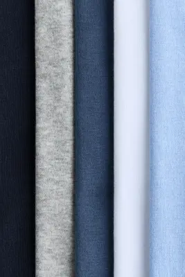 Lot de 5 débardeurs - Bleu clair/bleu foncé
