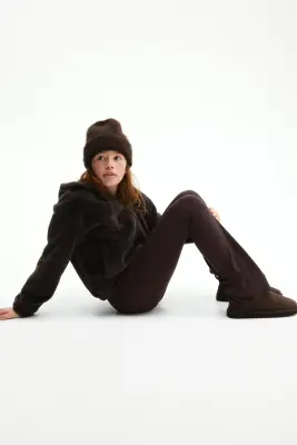 Legging de sport évasé SoftMove™ - Marron chaud