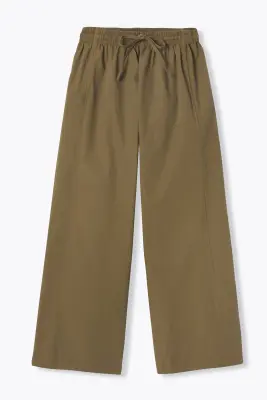 Pantalon balloon uni Femme