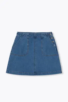 Mini-jupe en jean Femme