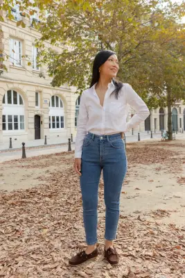 Jean skinny Christina - bleu denim