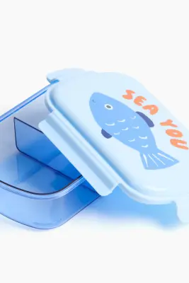 Lunch box pour enfant - Bleu clair/poisson