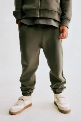 Pantalon jogger - Vert kaki