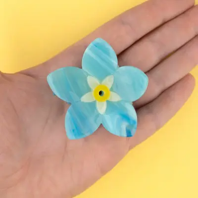 Pince à cheveux Myosotis Coucou Suzette