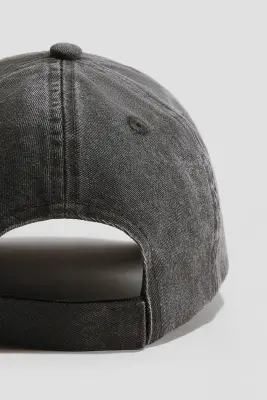 Casquette en coton avec motifs - Gris foncé/League