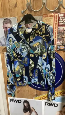 Chemise à motifs