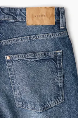 Short en jean Bermuda High - Bleu denim