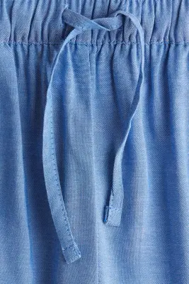 Pantalon jogger tissé - Bleu