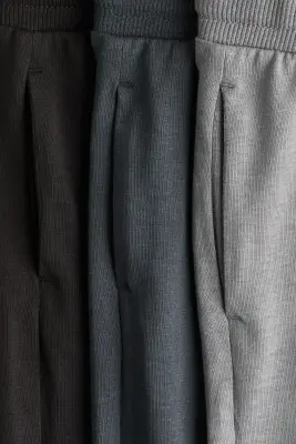 Lot de 3 pantalons jogger - Gris/gris foncé