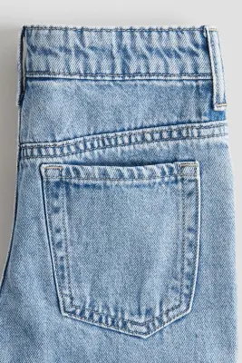 Baggy Fit Jeans - Bleu denim clair