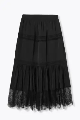 Jupe jupon dentelle Femme
