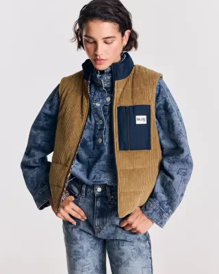 Veste Banquise vert mousse