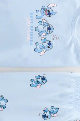 Pyjama en jersey - Bleu clair/Lilo et Stitch